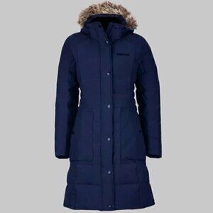 Marmot Women's Navy Parka Coat